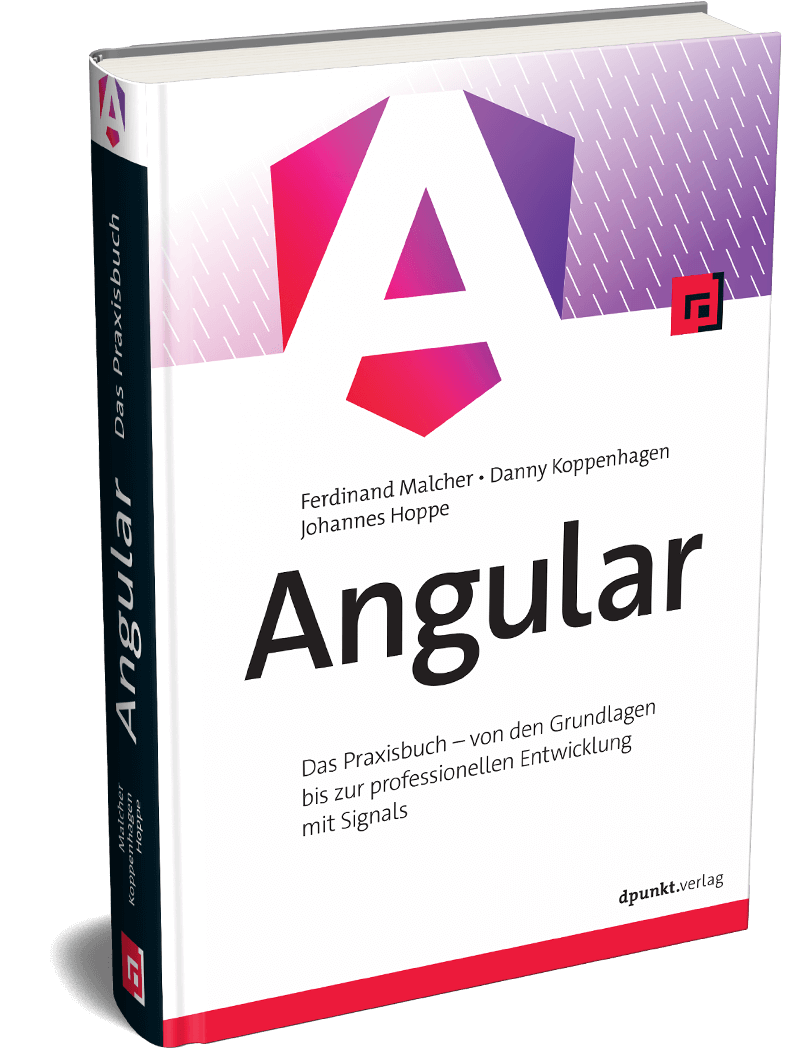 Buchcover: Angular – Das Praxisbuch
