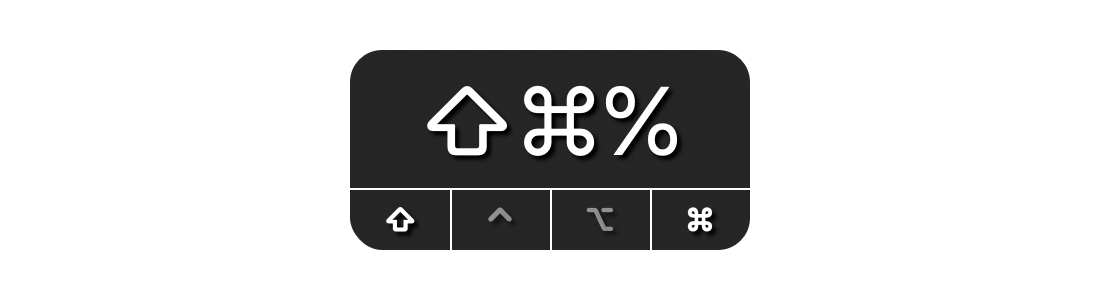 Screenshot: KeyCastr